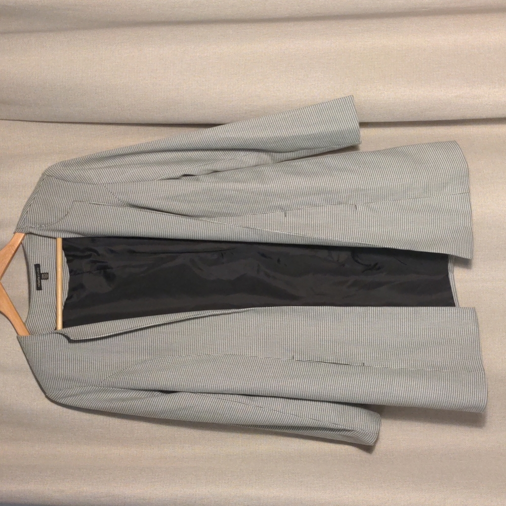 Rafaella Studio Houndstooth Jacket Size Small - image 1